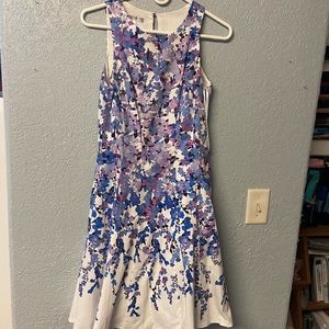 Floral Fit & Flare dress